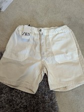 Zara Men’s Shorts White