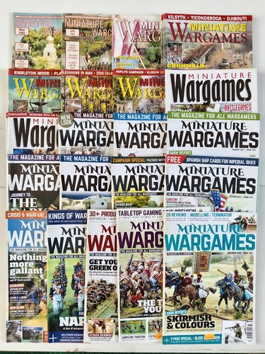 Miniature wargames magazine - wargames,