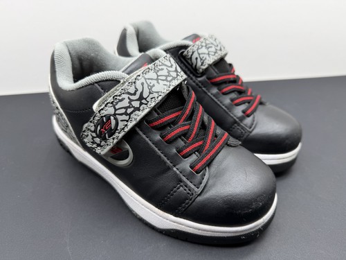 Heelys dual black grey - up, x2