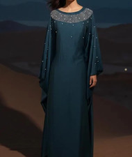 Teal Pearl Rhinestone