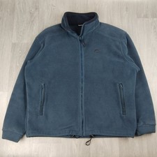 Men’s Lowe Alpine Aleutian Fleece Jacket Blue Casual Outdoors Walking Hiking XL