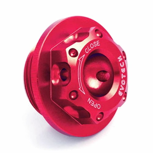 Evotech oil cap 20x2 red - cap,
