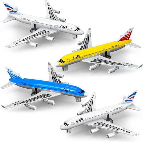 Airplane toys metal pull - airplane, back