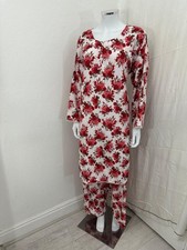 New red and balck shalwar kameez sizes S, L, XL, XXL