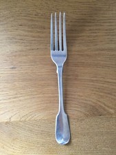 ANTIQUE SOLID SILVER FIDDLE