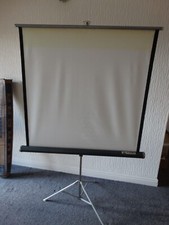 Vintage 70`s Projection Screen