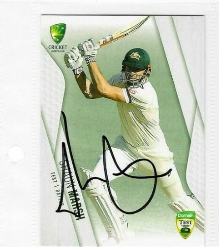 Shaun marshsigned - shaun, marsh(australia)signed
