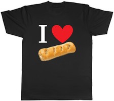 I Love Sausage Roll Mens