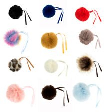 11cm Large Hat Pom Poms 34 Colours Perfect for knitted products Crafting