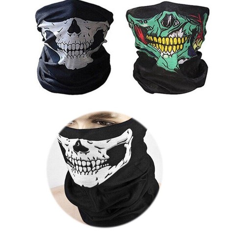 Skull face mask - skull, snood