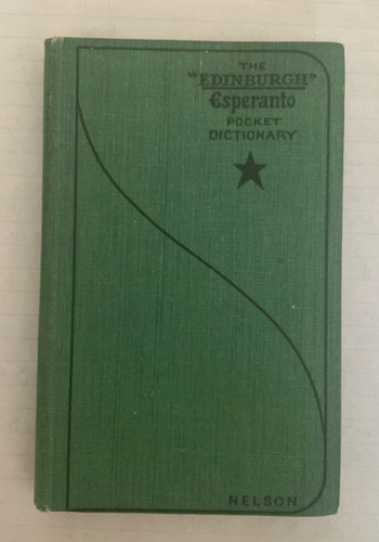 The edinburgh esperanto - 'edinburgh',