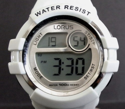 Lorus sieko digital white - lorus,