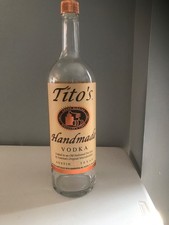 Tito's Vodka Glass 3 Liter