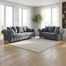 Luxury velvet sofa - velvet, set