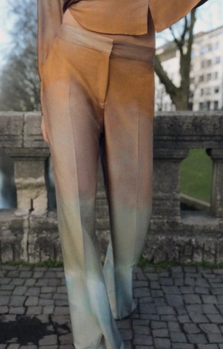 Zara trousers ombré brown - ombré,