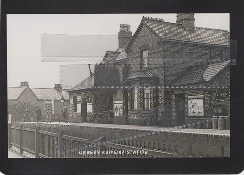 Wragby railway station - wragby,