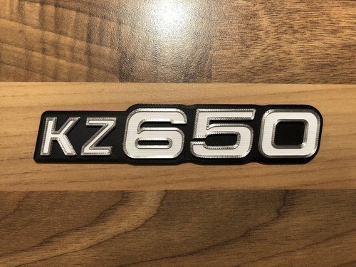 Kz650 badge for - badge, side