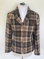 Ladies Brown Check Lead Rein