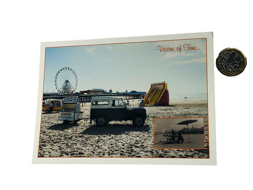 Postcard blackpool pier big - postcard,