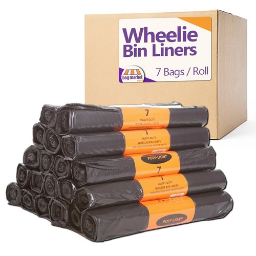 Heavy duty wheelie bin bags - heavy,