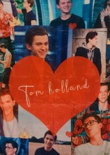 HUGE!!! 60x80 Tom Holland love