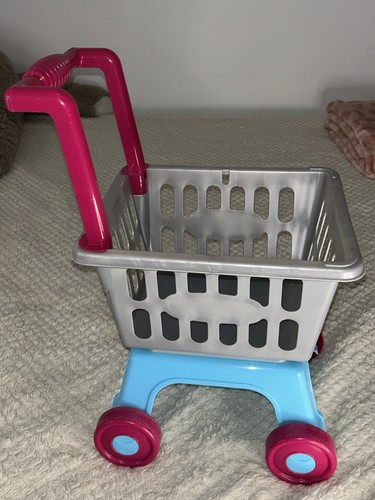 Colorful plastic toy shopping - toy,