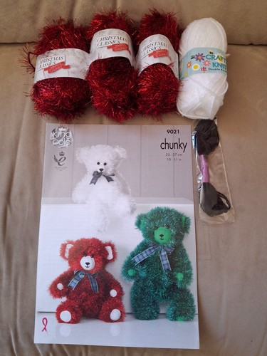 Knitting kit teddy bear - knitting,