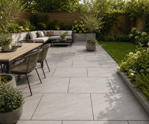 Acmite grey porcelain paving - acmite,