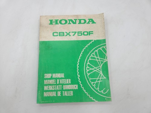 Honda cbx750f workshop - cbx750f,