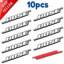 10x Bose Aluminium Badge -