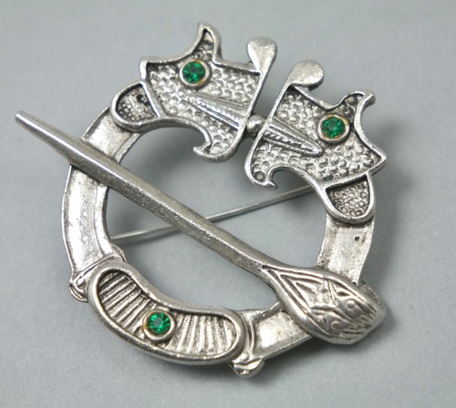 Vintage silver tone celtic - vintage,