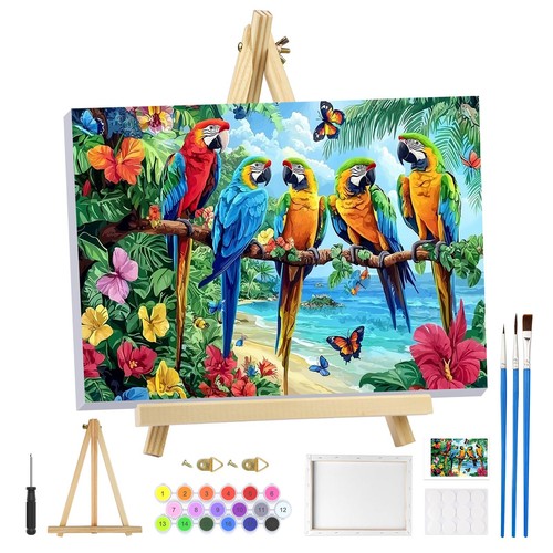 Parrot paint numbers for - paint,