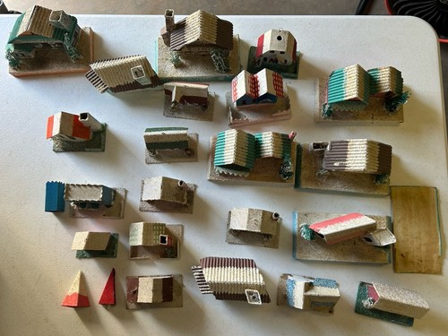 Vintage vtg christmas putz - christmas,