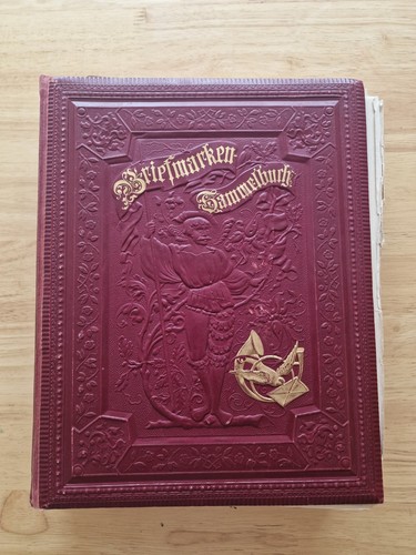 Valuable stamp collection - collection, in