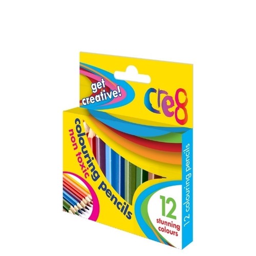 Chunky colouring pencils - 12,