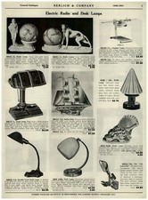 1940 PAPER AD Electric Radio