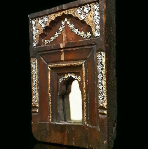 Indian antique gilded silver - a,