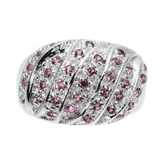 925 Sterling Silver Ring Round