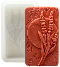 LAVENDER SILICONE MOULD SOAP