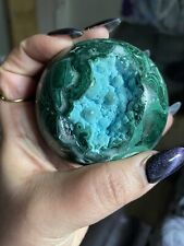 Malachite/Chysocolla Sphere