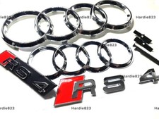 Audi RS4 B8 B8.5 CHROME Badge