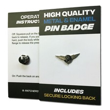 Very Small Winged Wheel Metal