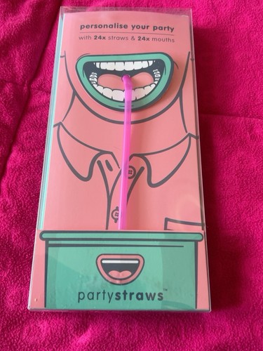 Luckies london party straws - luckies,