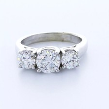 Trellis 3-Stone Engagement