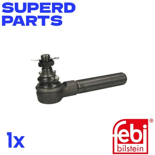 Tie rod end - rod, fits: