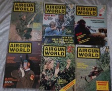 6 X  1979 Vintage Airgun World