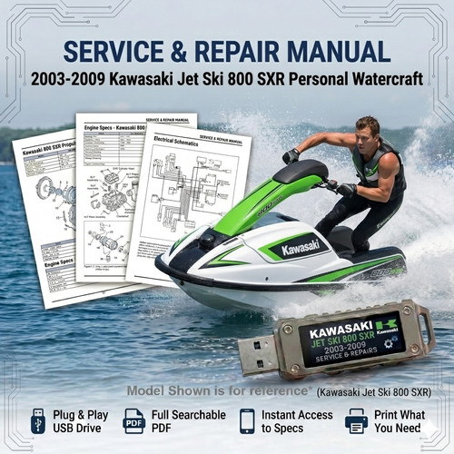 Kawasaki jet ski 800 - jet, 2007