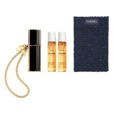 CHANEL No 5 PURSE SPRAY gold CHAIN Star No5  Limited Edition for Christmas NEW