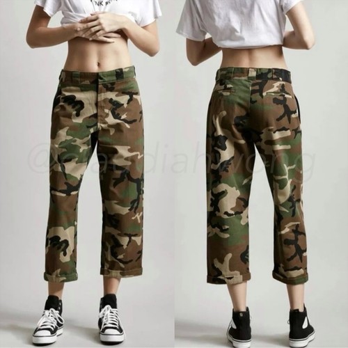 R13 slouch camo print - r13, green