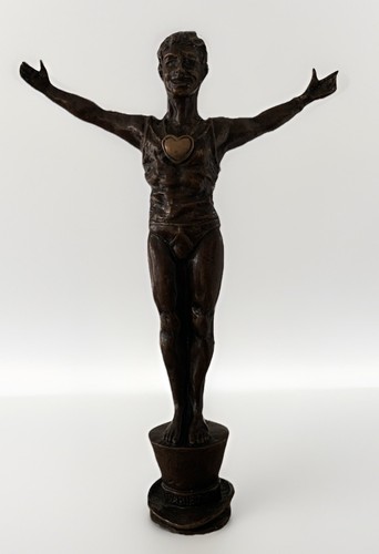 Bronze figure sculpture - figure,